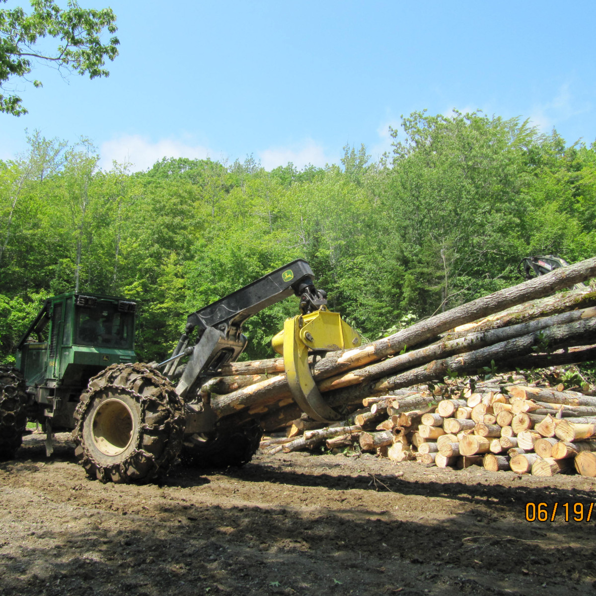 Grapple Skidder | Gallery | Maine Logging, Timber Harvesting, and ...