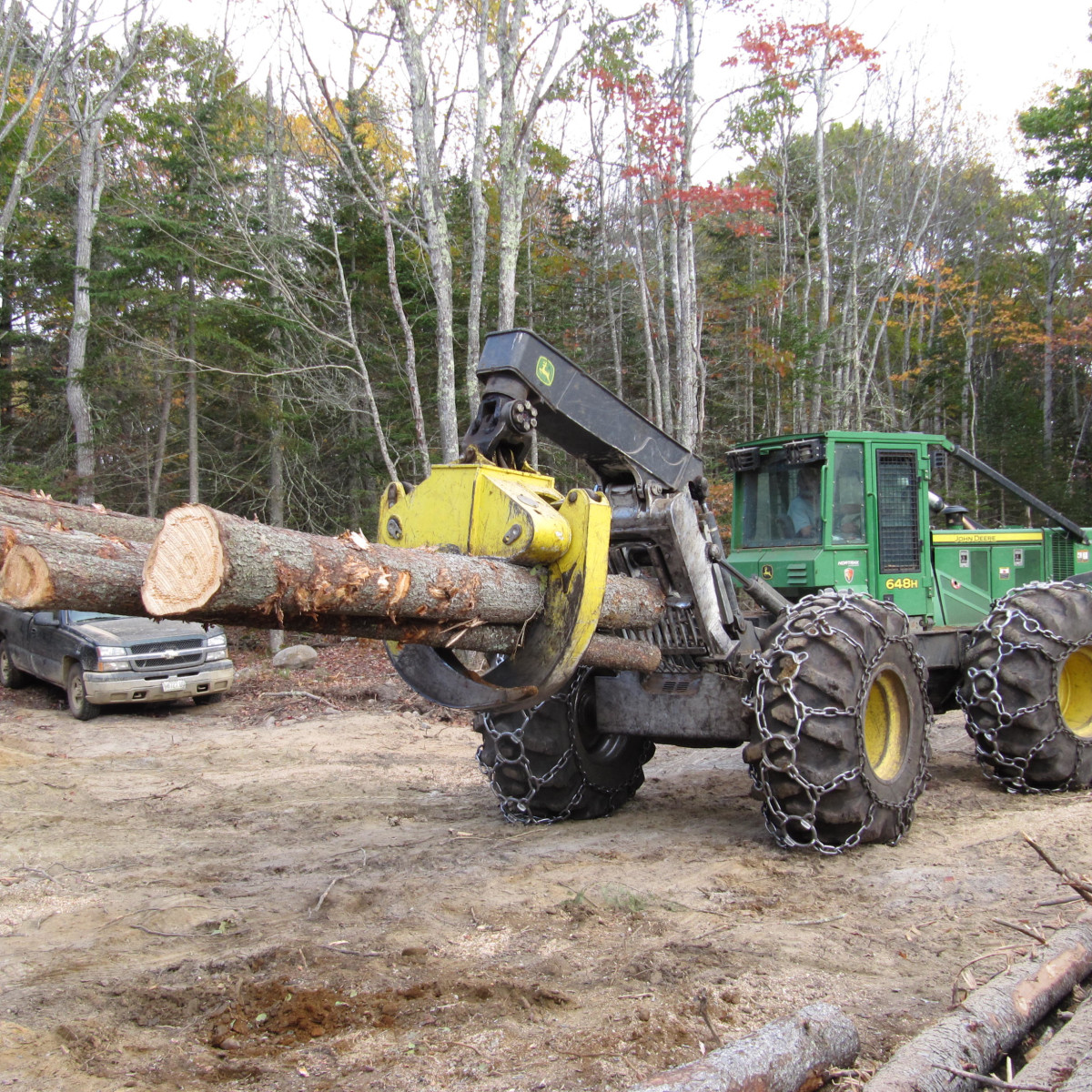 Grapple Skidder | Gallery | Maine Logging, Timber Harvesting, and ...